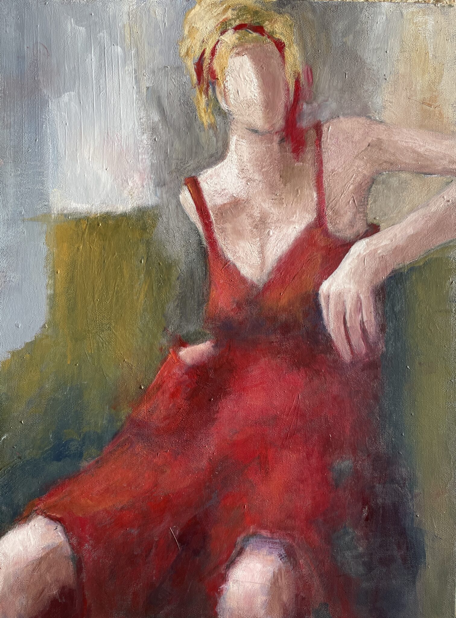 red dress art