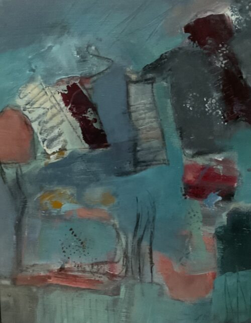 abstract landscape art