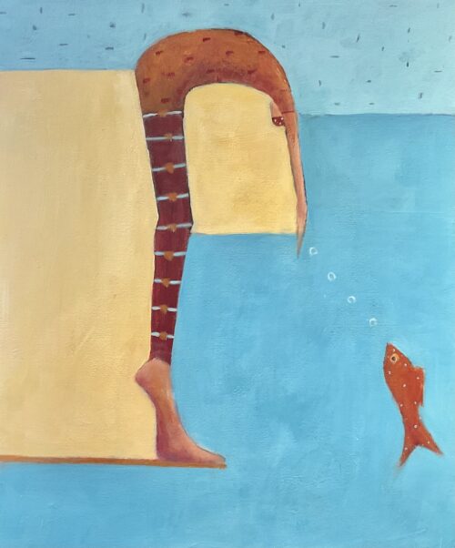 Swimmer Art